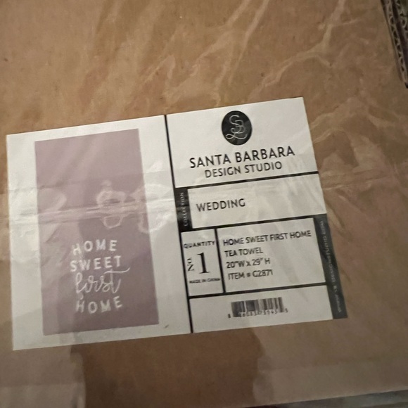 Home Sweet First Home Tea Towel - Picture 5 of 5